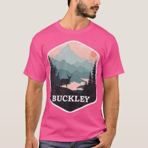 Camiseta Buckley Washington Wa Vintage Montanhas Hiperando