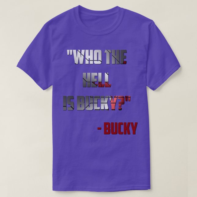 Camiseta Bucky 2 (Frente do Design)