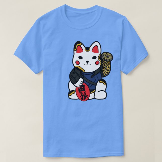 Camiseta Bucky Cat (Frente do Design)