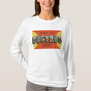 Camiseta Bucyrus, letra ScenesBucyrus de OhioLarge, OH
