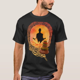 Camiseta Bud Meditação de Buda Yoga Fashion Clothing Bud