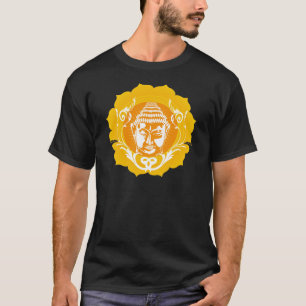 Camiseta Buda Amarelo e Laranja
