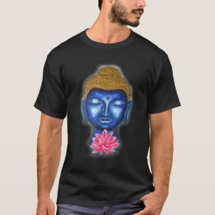 Camiseta Buda Asian Lotus Flower Para Mulheres