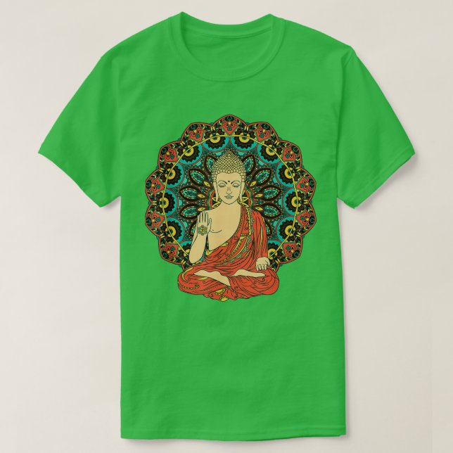 Camiseta Buda Buda Buda (Frente do Design)