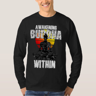 Camiseta Buda Despertando, Consciência Espiritual, Professo