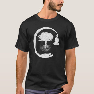 Camiseta Buda Monk Namaste Orando Sorriso Feliz Ria