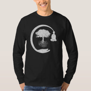 Camiseta Buda Monk Namaste Orando Sorriso Feliz Ria