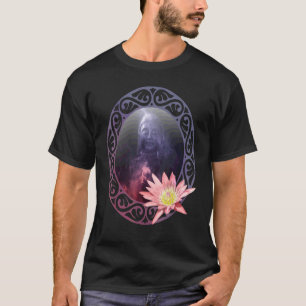 Camiseta Buda Siddhartha Gautama Flor de Lótus Moda Clo