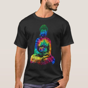 Camiseta Buda Tie Dye Vintage Ioga Iogue Budista