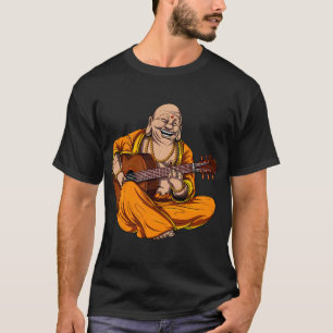 Camiseta Buda Tocando Guitarra