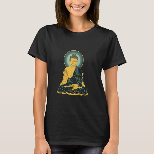 Camiseta Buda YingYang Zen Yoga (Frente)