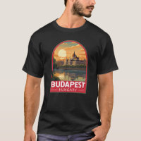 Budapest Hungary Viagem Art Vintage