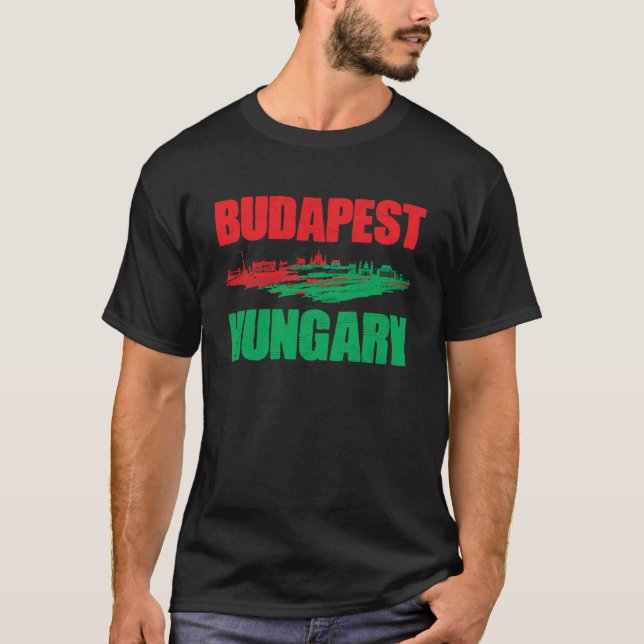Camiseta Budapest Hungria Europe Viagem (Frente)