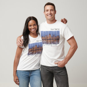 Camiseta Budapest Parlamento Hungria Vintage Panorama