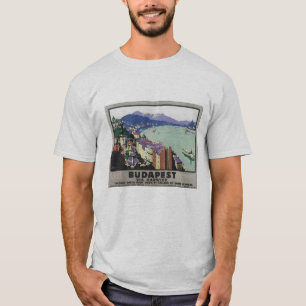 Camiseta Budapest Via Harwich Viagens vintage