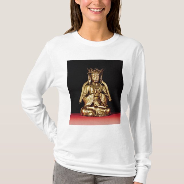 Camiseta Buddha assentado (Frente)