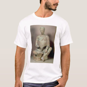 Camiseta Buddha assentou na meditação, de Fondukistan