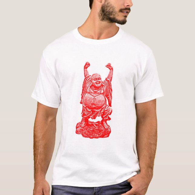 Camiseta Buddha feliz (Frente)