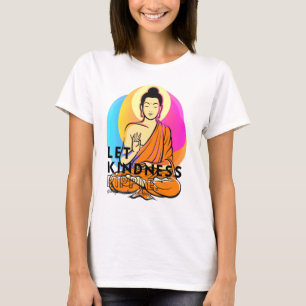 Camiseta Buddha Gautama Adorando gentileza Ripple Mindtness