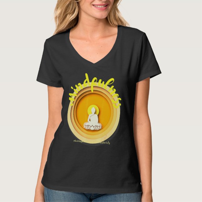 Camiseta Buddha Gautama Lutando pela Paz Amando gentileza M (Frente)