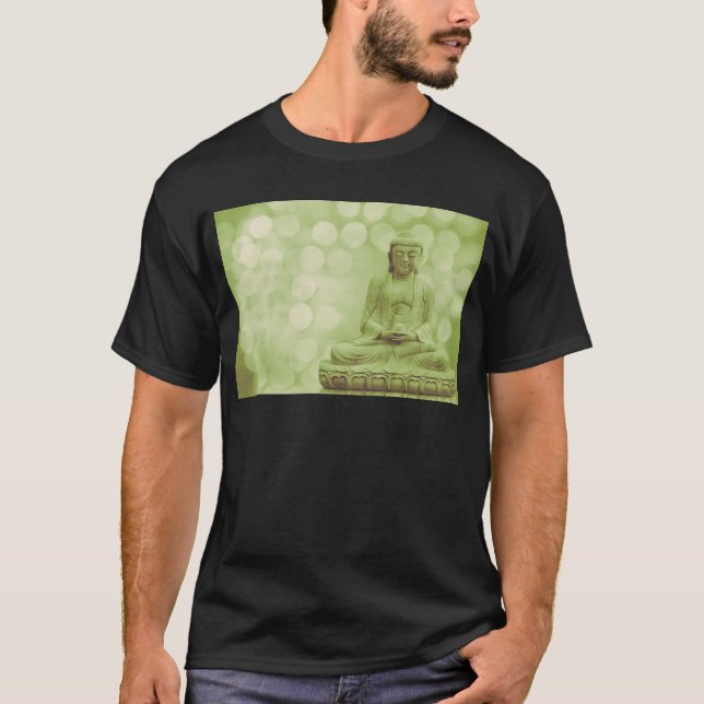 Camiseta buddha leve (leve green) (Frente)