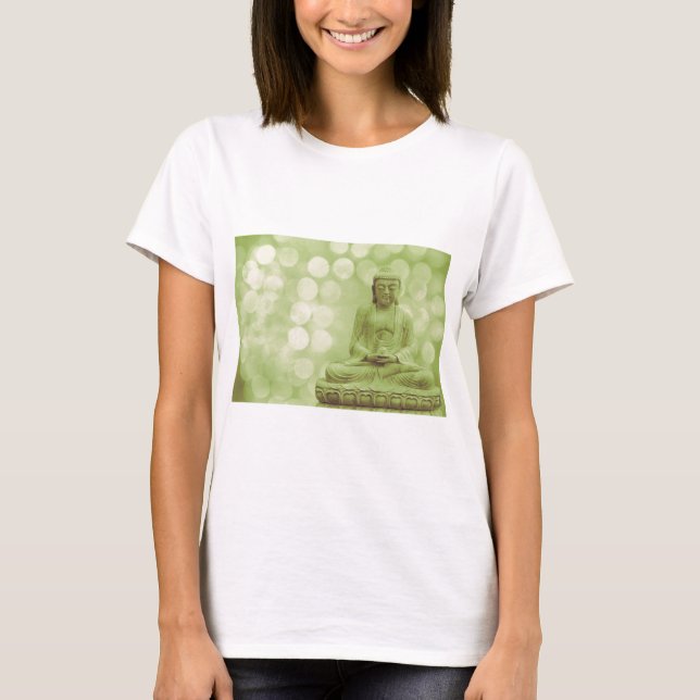Camiseta buddha leve (leve green) (Frente)