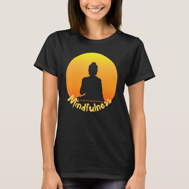 Camiseta Buddha Mandala Budista Mindhismo Amante do Budismo (Frente)