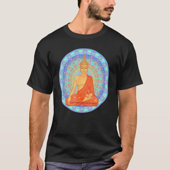 Camiseta Buddha Mindfulness Buddhist Gautama Buddhism Lovin (Frente)