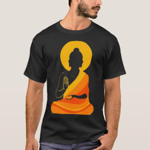 Camiseta Buddha YingYang Zen Yoga Tee Rela and enjoy life