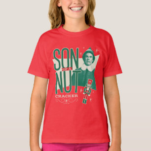 Camiseta Buddy, o Filho do Elf de um Noz-Cracker