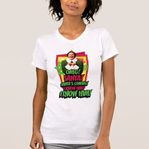 Camiseta Buddy the Elf OMG! Santa!