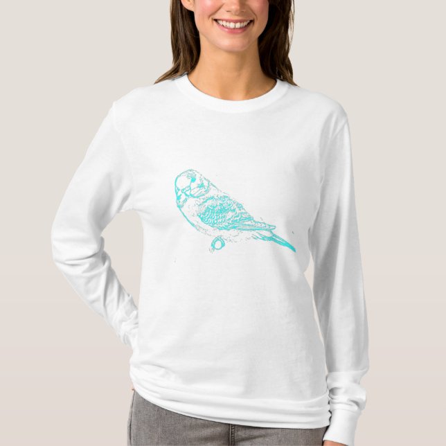 camiseta budgie (Frente)