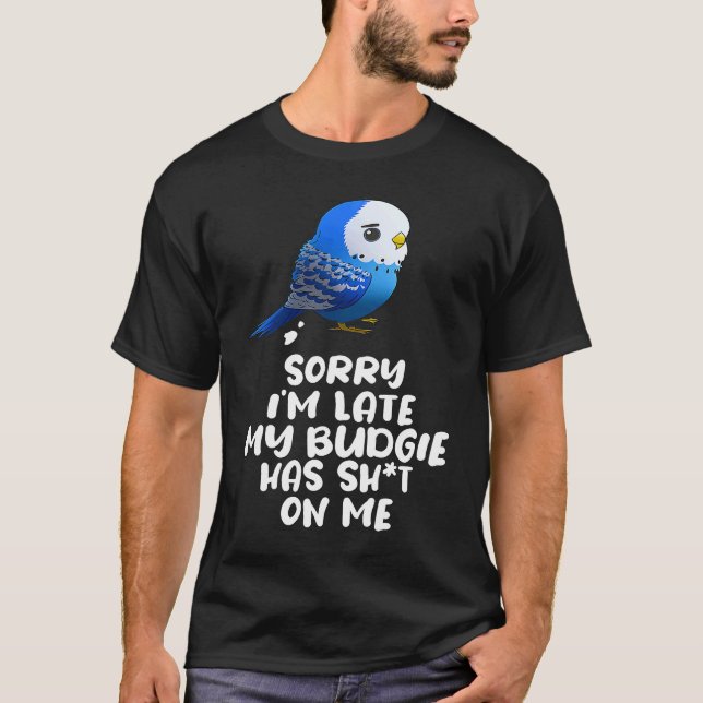 Camiseta Budgie Bird Parakeet For Budgerigar Owner  3 (Frente)