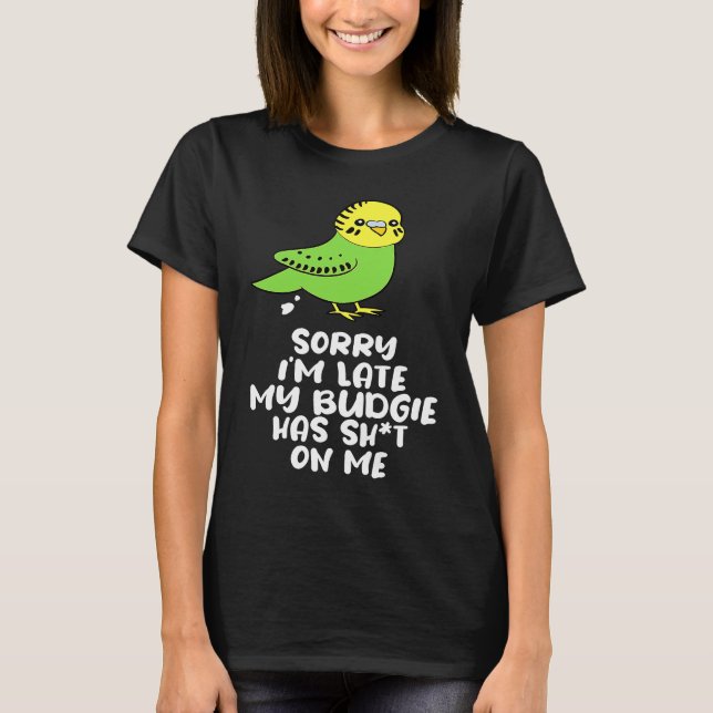 Camiseta Budgie Bird Parakeet For Budgerigar Owner  8 (Frente)