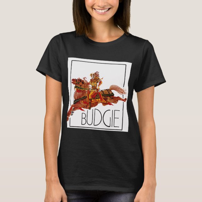 Camiseta BUDGIE- Budgie- 1971 (Frente)
