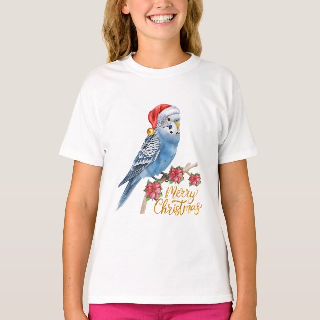Camiseta Budgie Christmas (Frente)