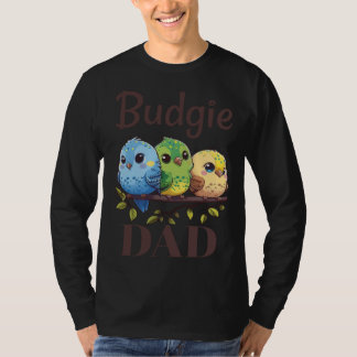 Camiseta Budgie Dad Budgerigar Parakeet Bird 15
