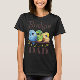 Camiseta Budgie Dad Budgerigar Parakeet Bird 15