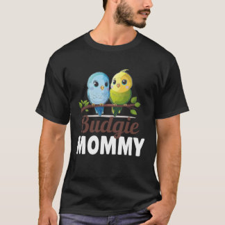 Camiseta Budgie Mom Budgerigar Parakeet Bird 10