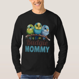 Camiseta Budgie Mom Budgerigar Parakeet Bird 18