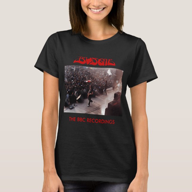 Camiseta BudgieAs Gravações da BBC (Frente)