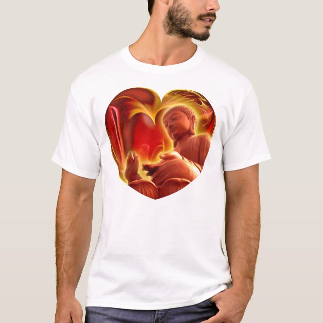 Camiseta BUDHA Heart (Frente)
