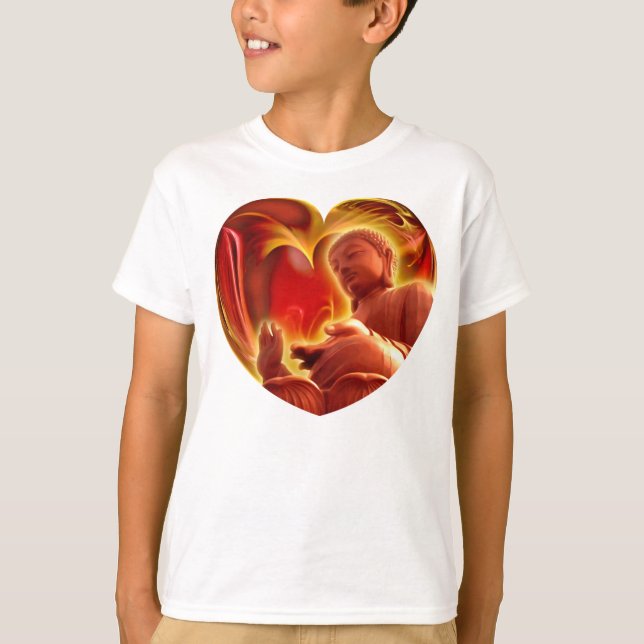 Camiseta BUDHA Heart (Frente)