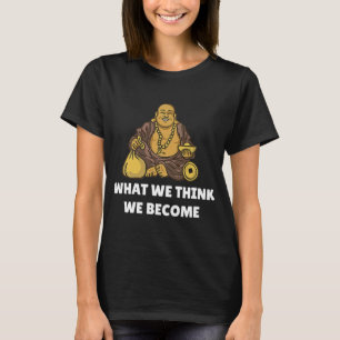 Camiseta Budismo de Monk Namastê Budismo Que Pensamos