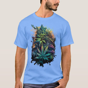 Camiseta Buds Coloridos Design de Arte Original 1
