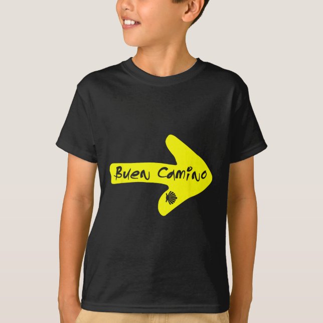 Camiseta Buen Camino De Santiago Compostela Spain St James  (Frente)