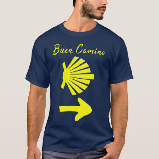 Camiseta Buen Camino de Santiago de Compostela Rua James