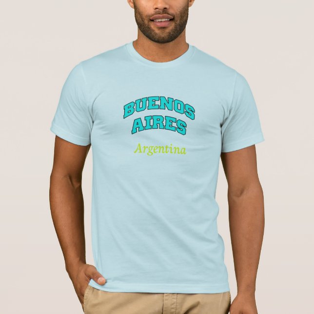 Camiseta Buenos Aires Argentina (Frente)