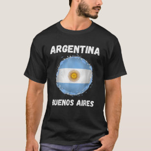 Camiseta Buenos Aires Argentina Vintage Esporte Argentina F