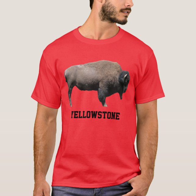 Camiseta Búfalo de Yellowstone (Frente)